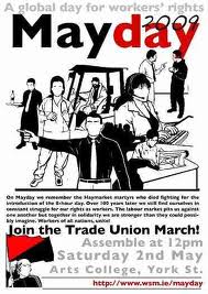 Previous Belfast mayday poster from 2009